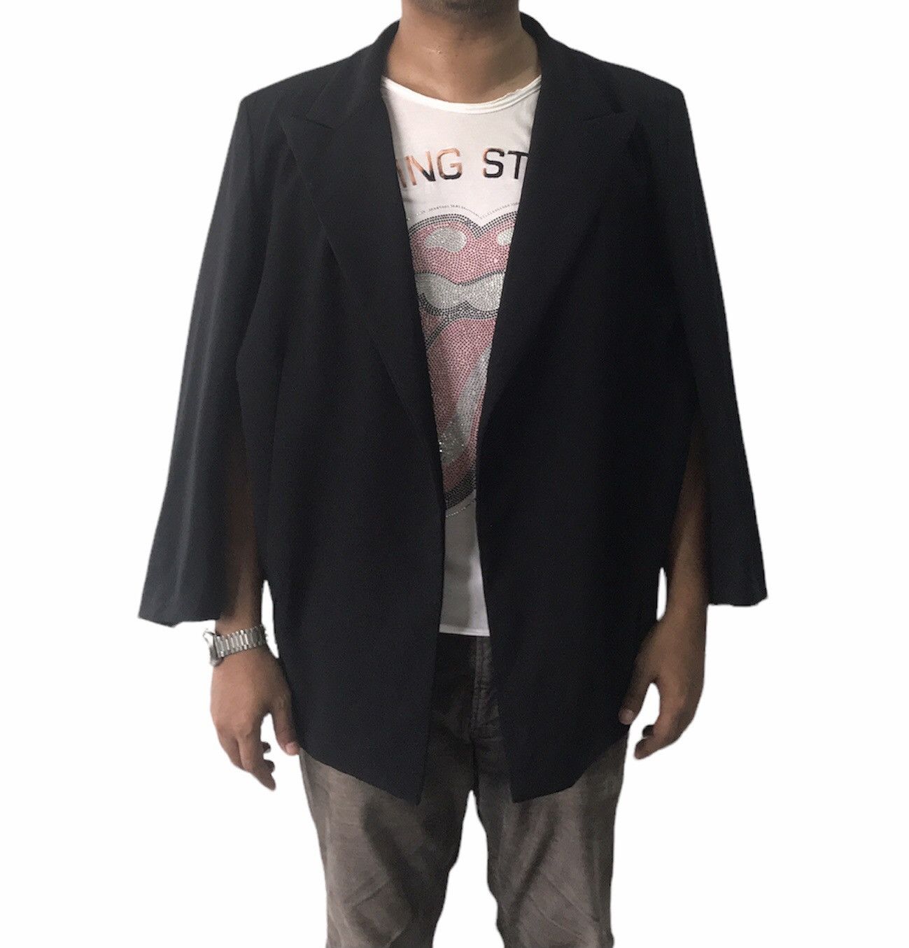 Yohji Yamamoto Rare Design Yohji Yamamoto Hands Out Jacket Size M / US 6-8 / IT 42-44 - 1 Thumbnail