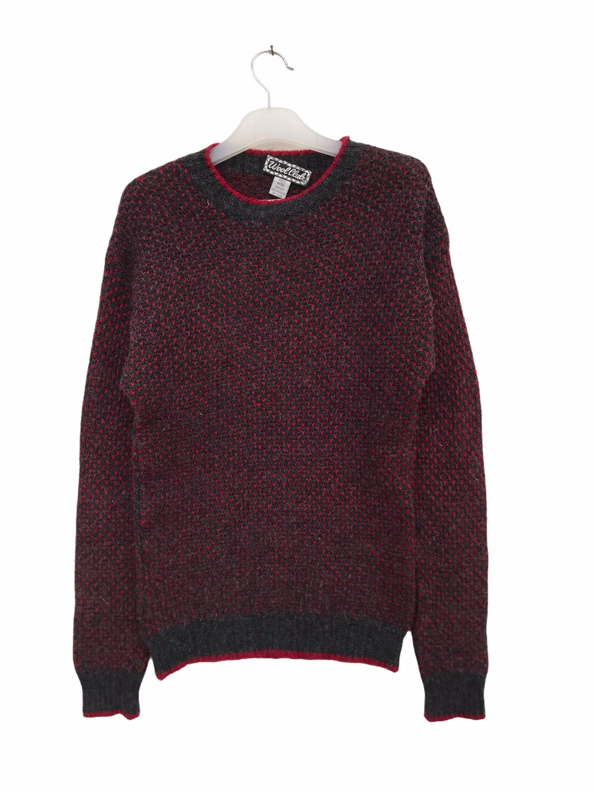Japanese Brand Vintage Wool Club Knitwear Jumper Size US S / EU 44-46 / 1 - 1 Preview