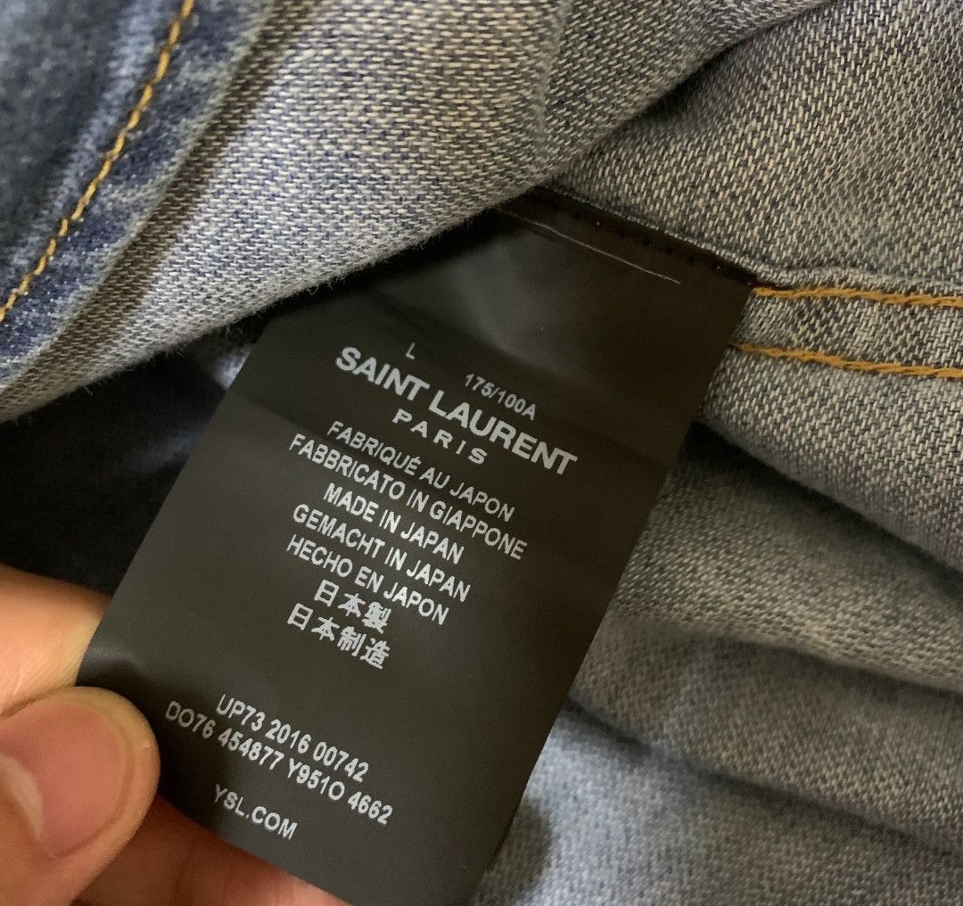 Saint Laurent Paris saint laurent star shirt Size US L / EU 52-54 / 3 - 4 Thumbnail