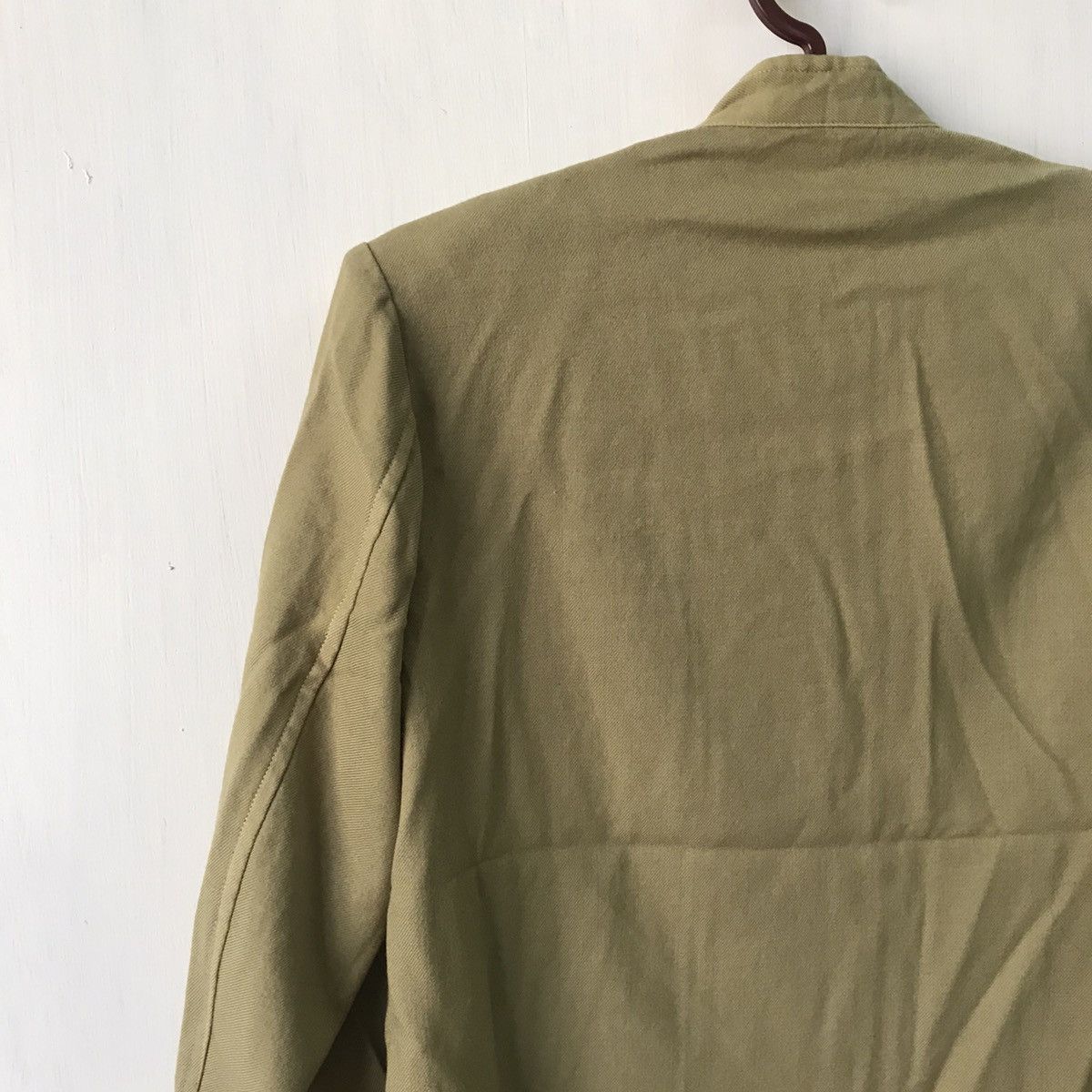 Yohji Yamamoto 💥Steals💥Y’s Yohji Yamamoto Zipper Wool Jacket Rare Colour Size US M / EU 48-50 / 2 - 7 Thumbnail