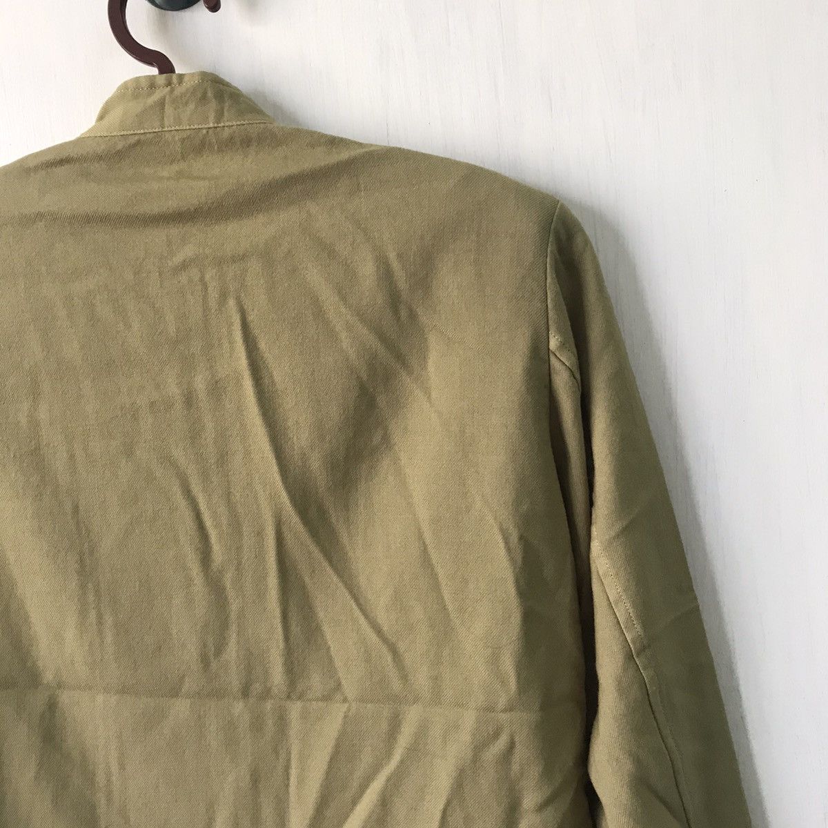 Yohji Yamamoto 💥Steals💥Y’s Yohji Yamamoto Zipper Wool Jacket Rare Colour Size US M / EU 48-50 / 2 - 8 Thumbnail