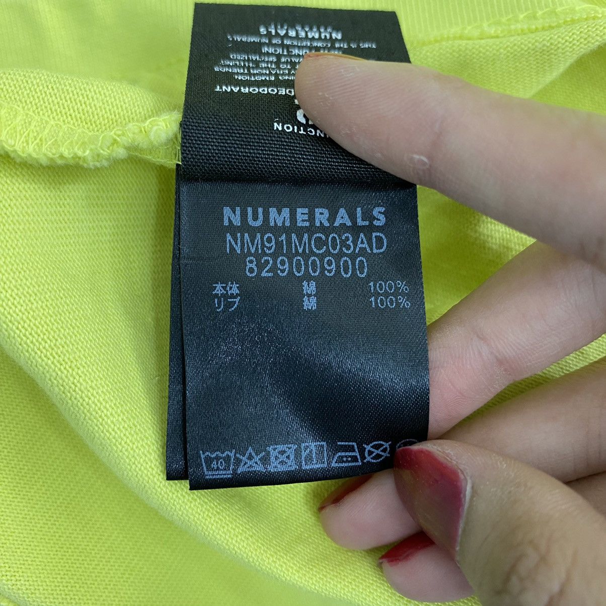 Vintage Vintage NUMERALS URBAN FIT Pocket Yellow Oversize Short Size US M / EU 48-50 / 2 - 10 Thumbnail