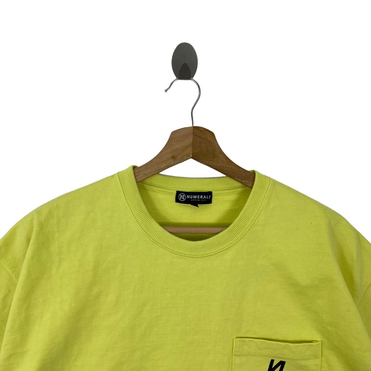 Vintage Vintage NUMERALS URBAN FIT Pocket Yellow Oversize Short Size US M / EU 48-50 / 2 - 2 Thumbnail