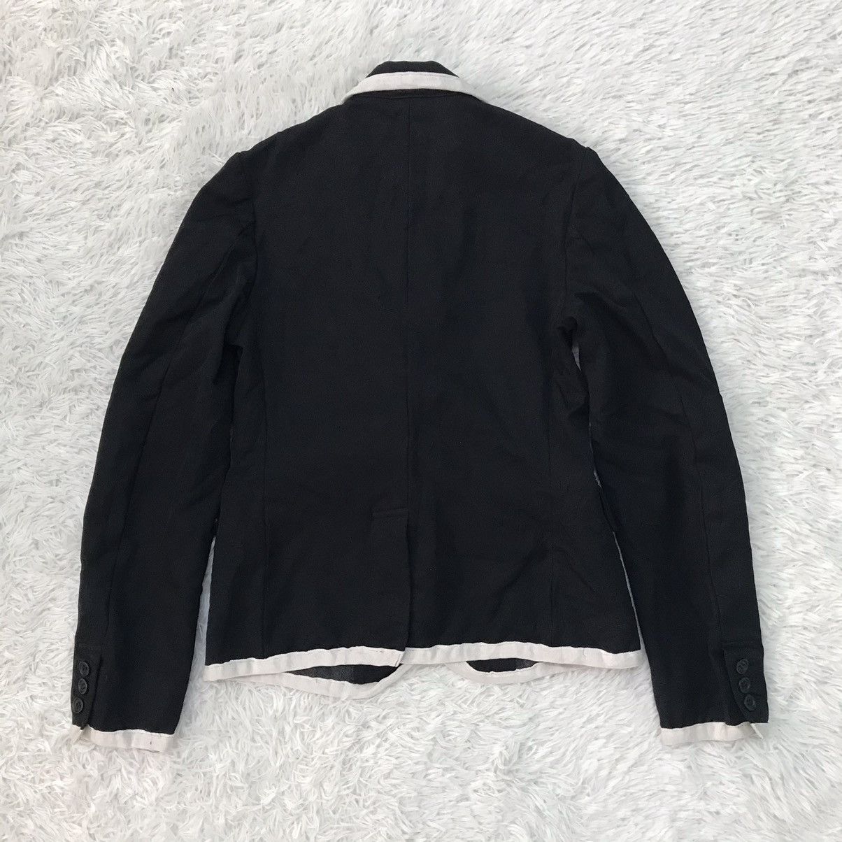 Comme des Garcons AD2010 Black Comme des Garcons Coat Size US S / EU 44-46 / 1 - 2 Thumbnail