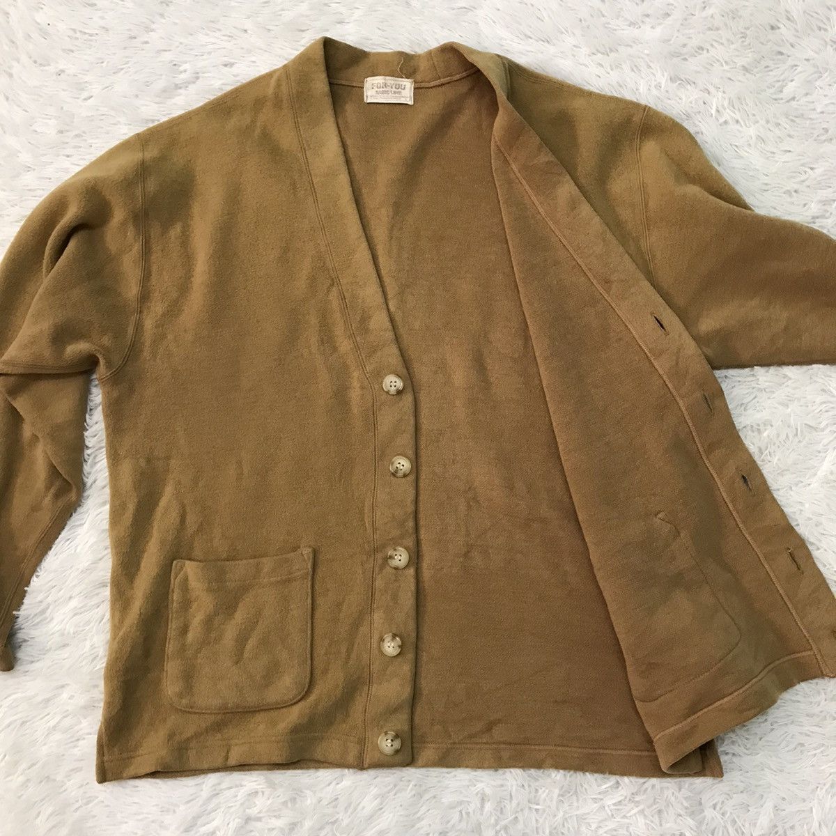 Japanese Brand For You Sweater Cardigan Made in Japan Size US L / EU 52-54 / 3 - 12 Thumbnail