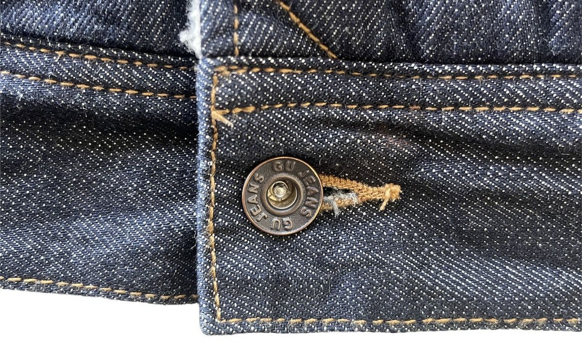 Japanese Brand GU JEANS JACKET DENIM Size US L / EU 52-54 / 3 - 4 Thumbnail