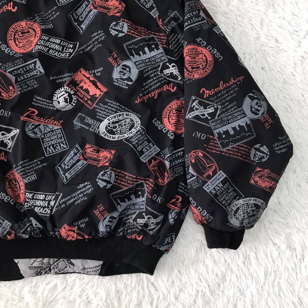 Japanese Brand Rare Heaven Bound Full Printed Reversible Jacket Cardigan Size US M / EU 48-50 / 2 - 10 Thumbnail