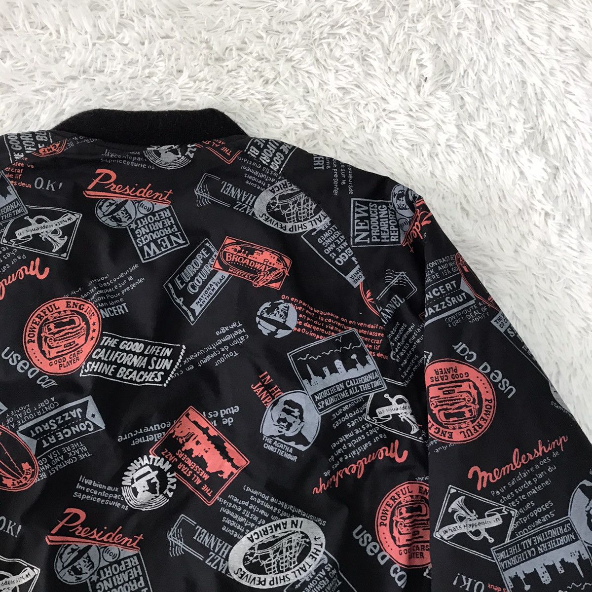 Japanese Brand Rare Heaven Bound Full Printed Reversible Jacket Cardigan Size US M / EU 48-50 / 2 - 11 Thumbnail
