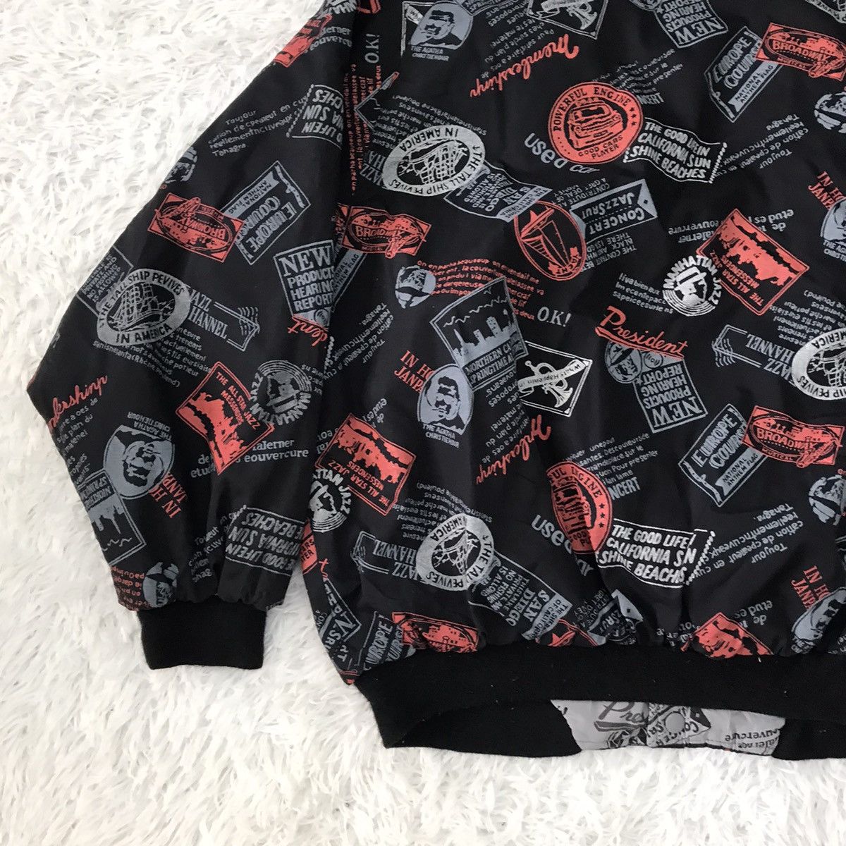 Japanese Brand Rare Heaven Bound Full Printed Reversible Jacket Cardigan Size US M / EU 48-50 / 2 - 9 Thumbnail