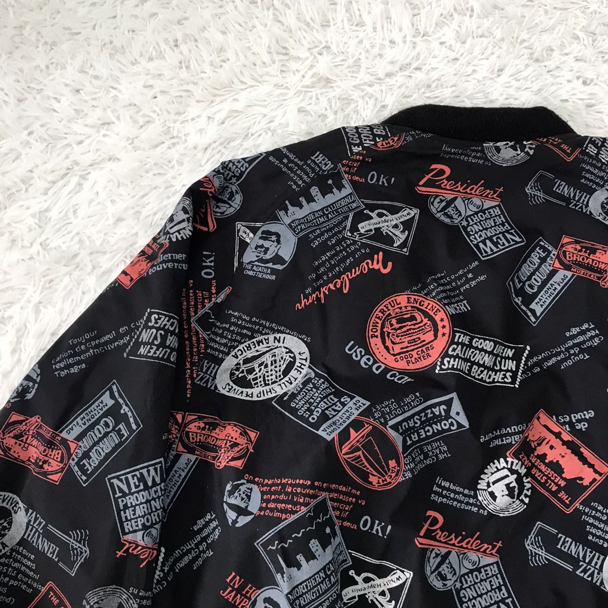Japanese Brand Rare Heaven Bound Full Printed Reversible Jacket Cardigan Size US M / EU 48-50 / 2 - 12 Thumbnail