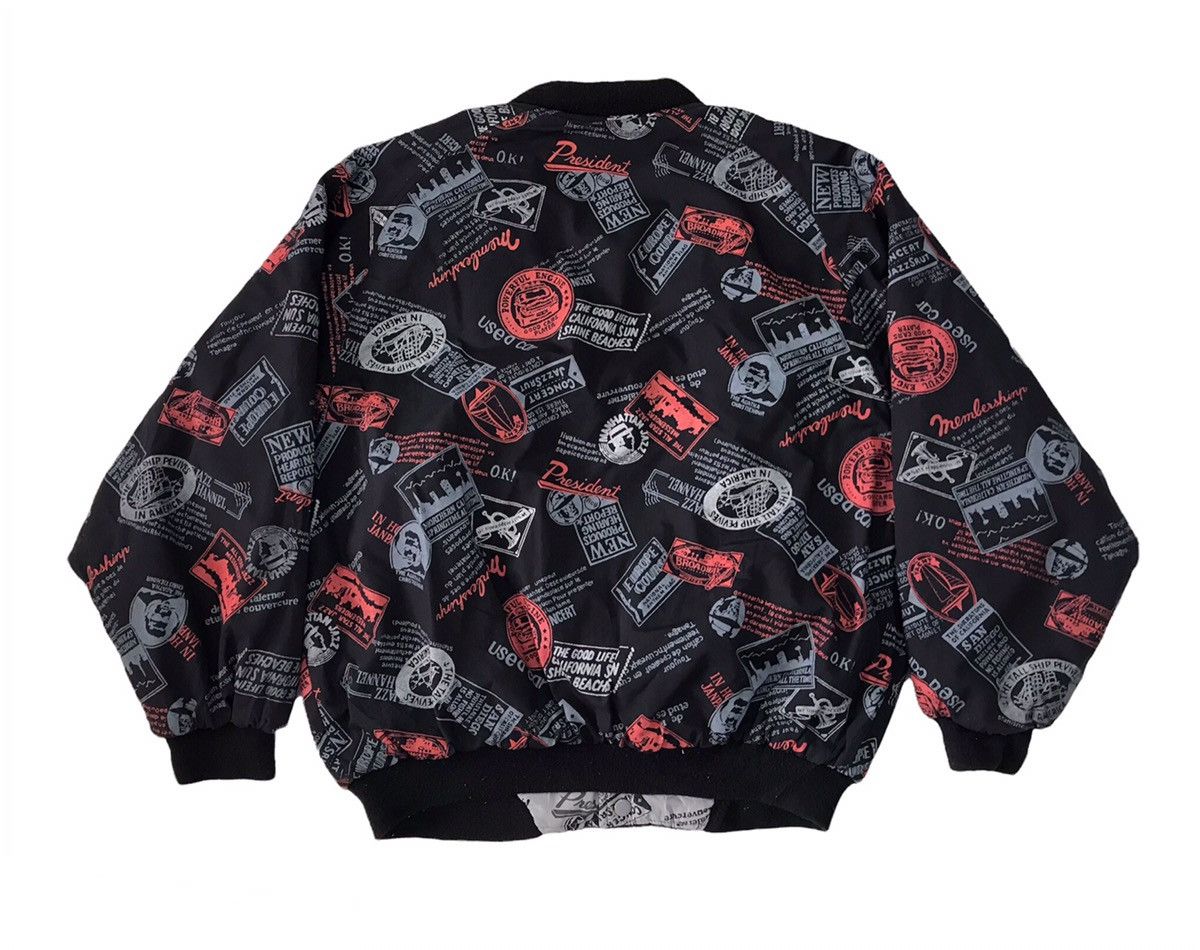 Japanese Brand Rare Heaven Bound Full Printed Reversible Jacket Cardigan Size US M / EU 48-50 / 2 - 2 Thumbnail