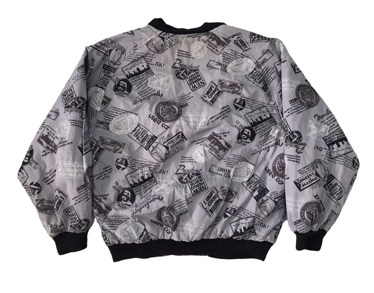 Japanese Brand Rare Heaven Bound Full Printed Reversible Jacket Cardigan Size US M / EU 48-50 / 2 - 4 Thumbnail
