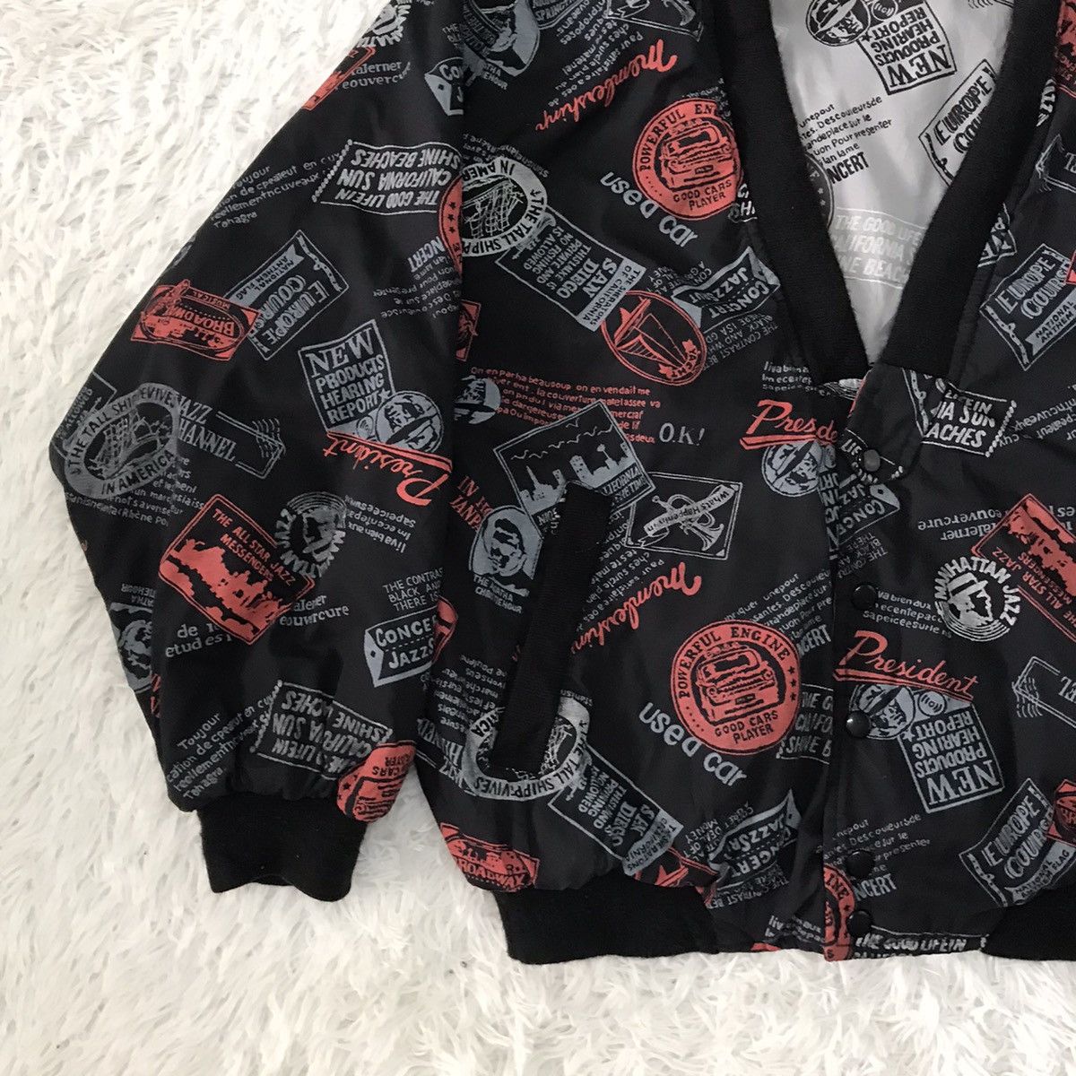 Japanese Brand Rare Heaven Bound Full Printed Reversible Jacket Cardigan Size US M / EU 48-50 / 2 - 5 Thumbnail