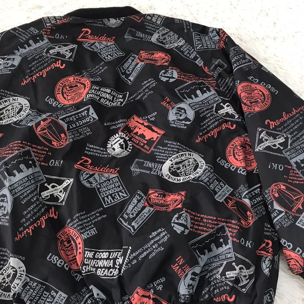 Japanese Brand Rare Heaven Bound Full Printed Reversible Jacket Cardigan Size US M / EU 48-50 / 2 - 13 Thumbnail