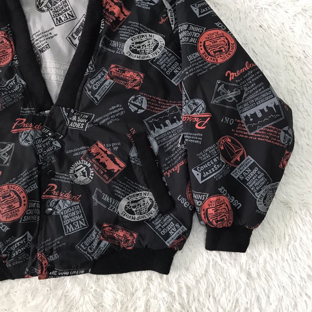 Japanese Brand Rare Heaven Bound Full Printed Reversible Jacket Cardigan Size US M / EU 48-50 / 2 - 6 Thumbnail