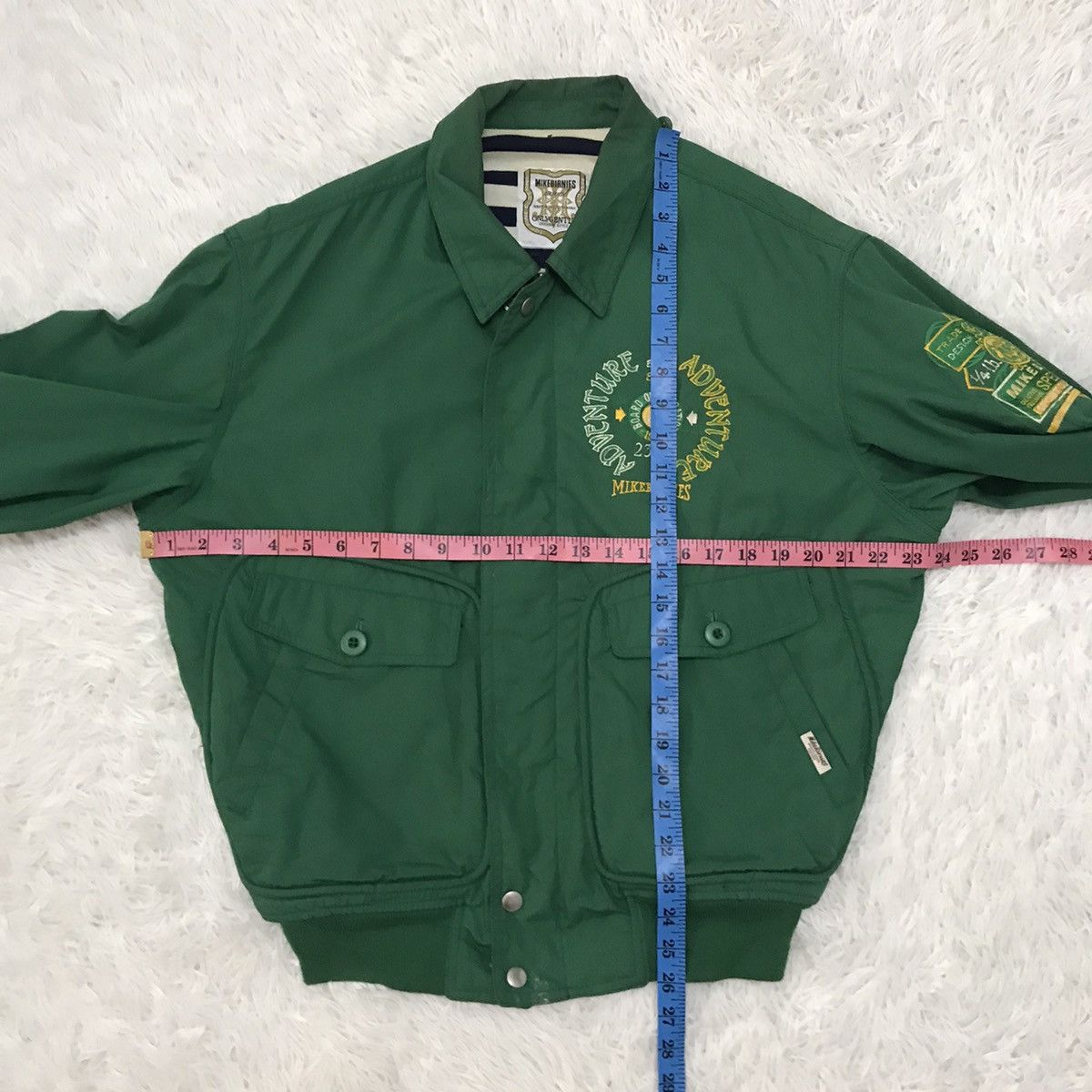 Japanese Brand Mikebirnies Casual Bomber Like Jacket Size US M / EU 48-50 / 2 - 18 Thumbnail