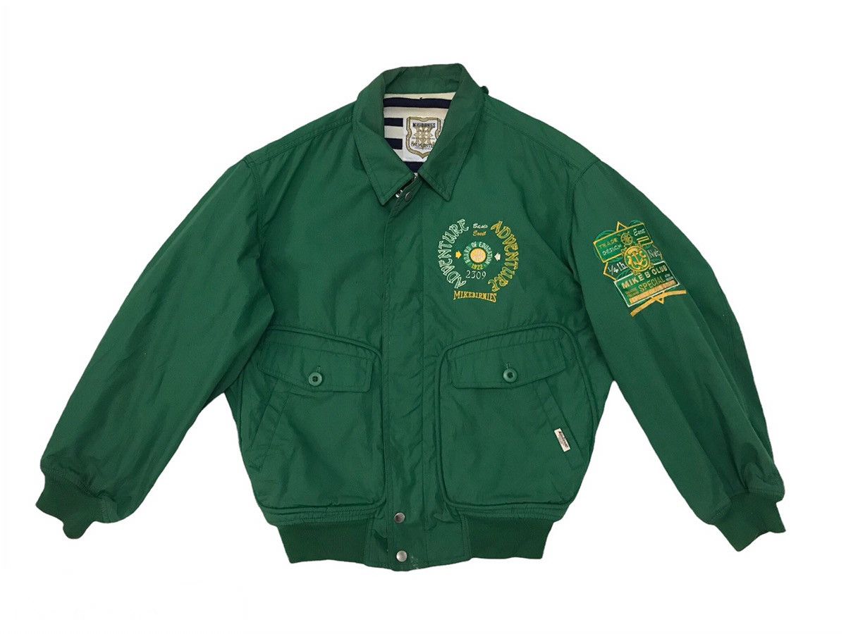 Japanese Brand Mikebirnies Casual Bomber Like Jacket Size US M / EU 48-50 / 2 - 1 Thumbnail