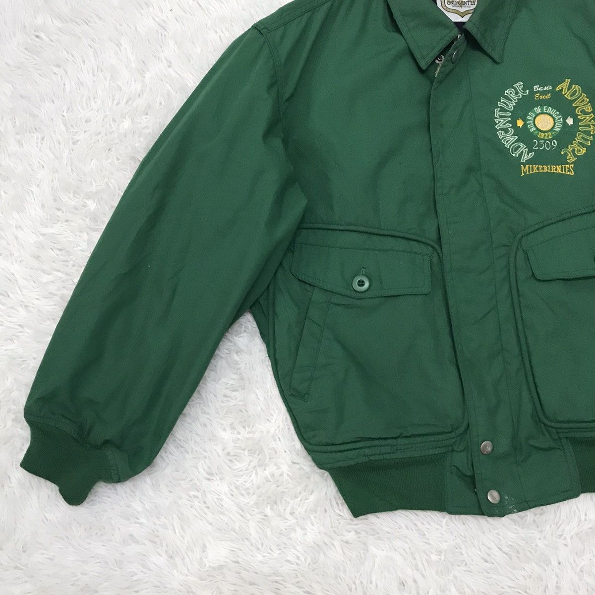 Japanese Brand Mikebirnies Casual Bomber Like Jacket Size US M / EU 48-50 / 2 - 3 Thumbnail