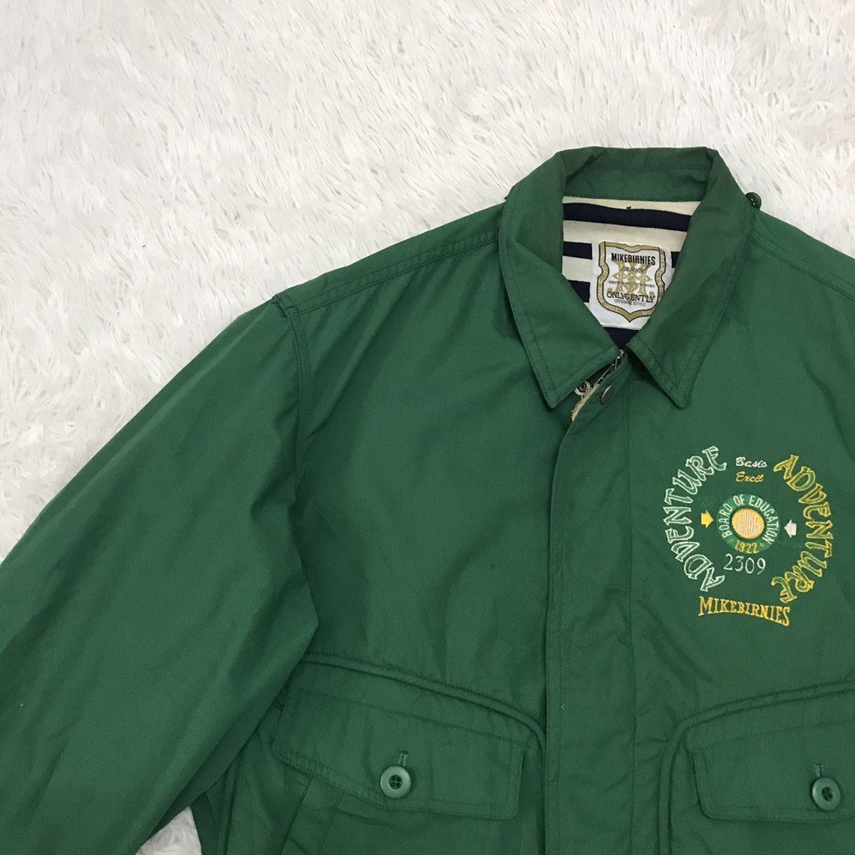 Japanese Brand Mikebirnies Casual Bomber Like Jacket Size US M / EU 48-50 / 2 - 6 Thumbnail