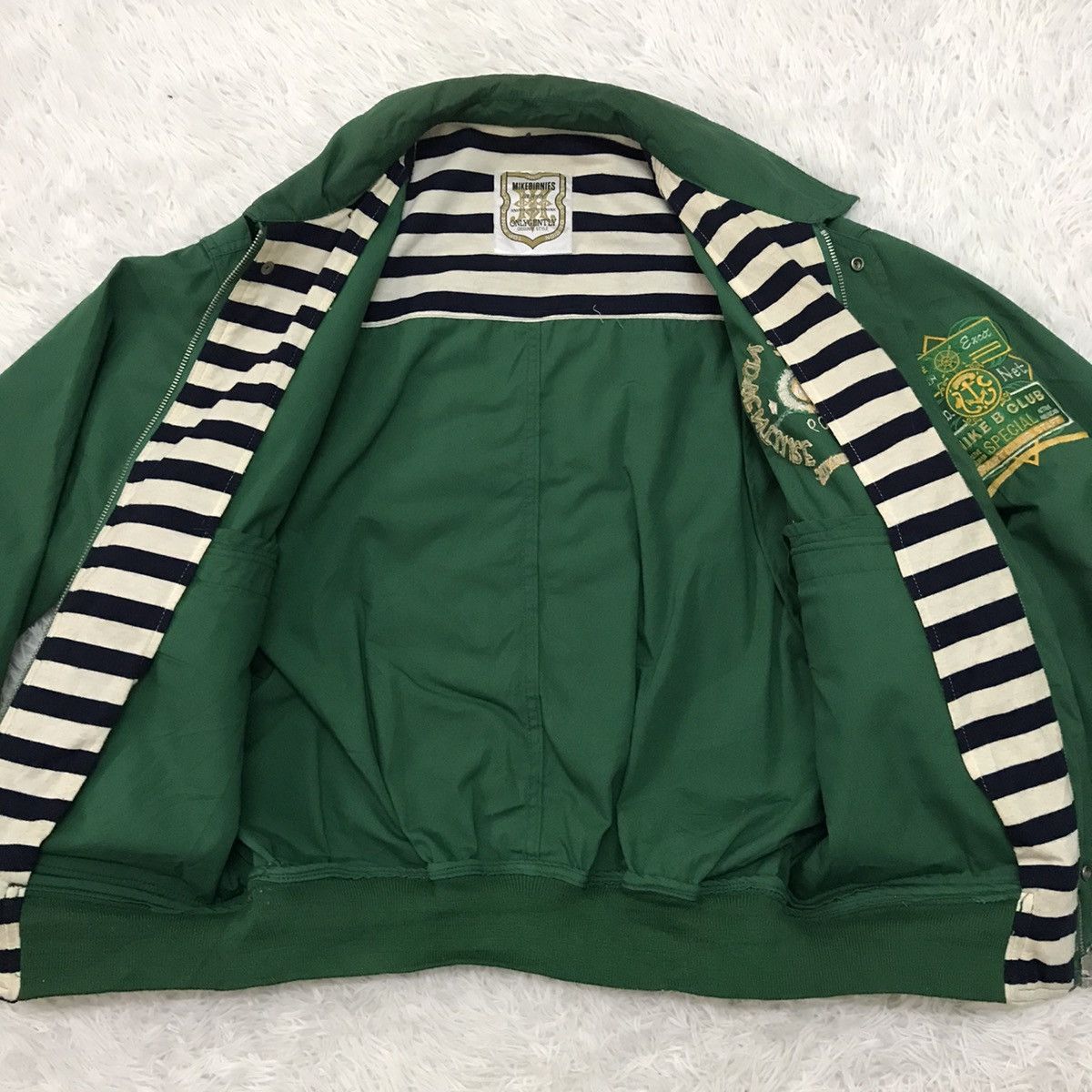 Japanese Brand Mikebirnies Casual Bomber Like Jacket Size US M / EU 48-50 / 2 - 13 Thumbnail