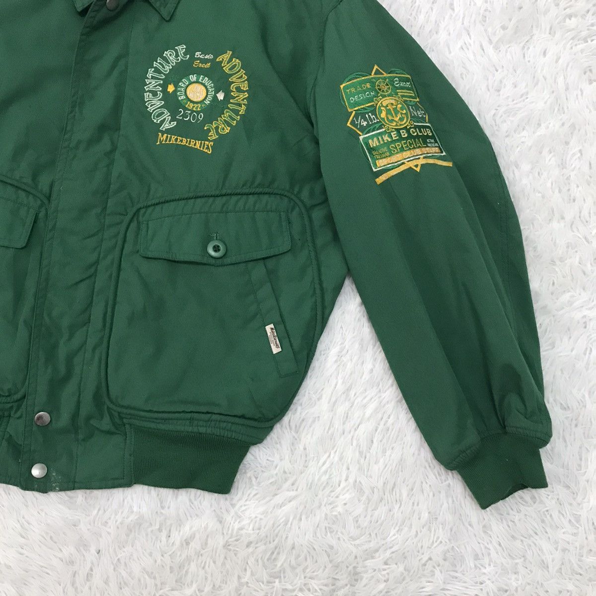 Japanese Brand Mikebirnies Casual Bomber Like Jacket Size US M / EU 48-50 / 2 - 4 Thumbnail