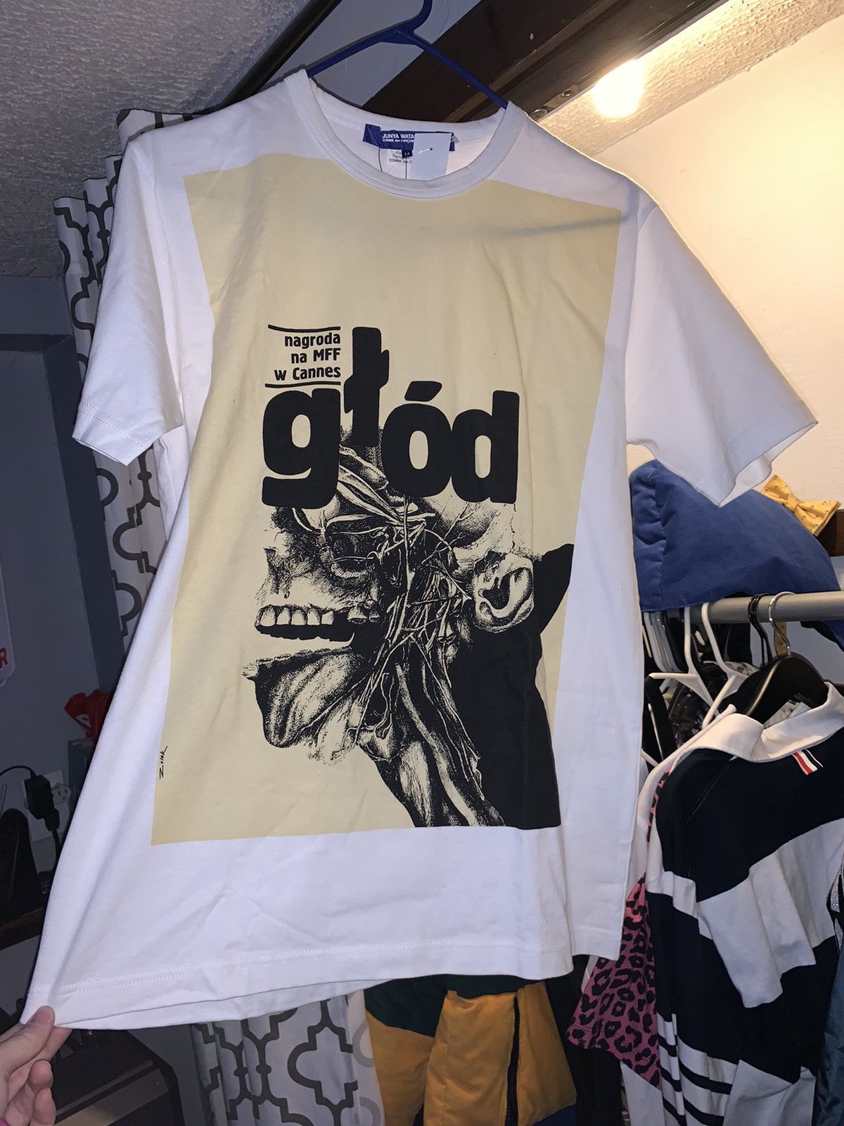 Junya Watanabe Skull Tee-shirt