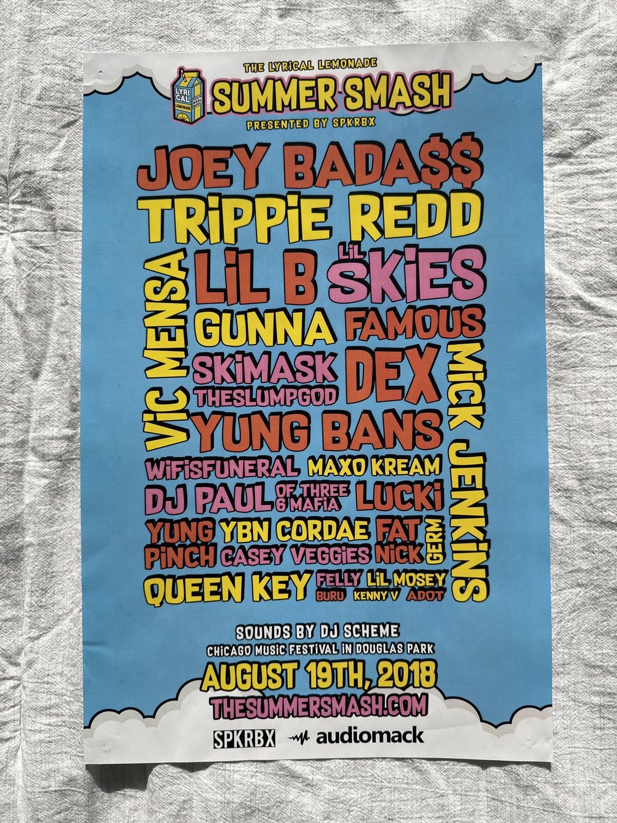 LYRICAL LEMONADE SUMMER SMASH POSTER