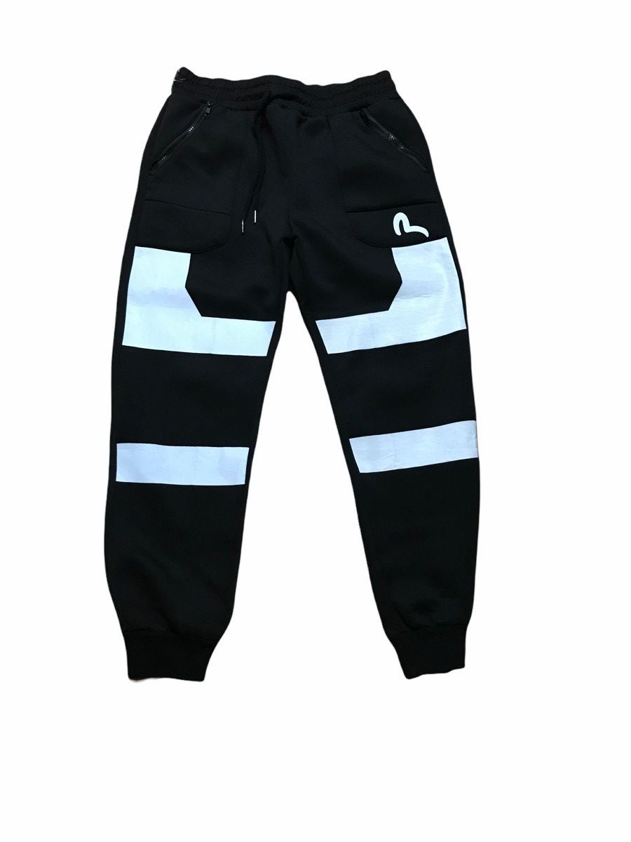 Evisu × Japanese Brand × Vintage Evisu joggers large medium scuba Size US 32 / EU 48 - 2 Thumbnail