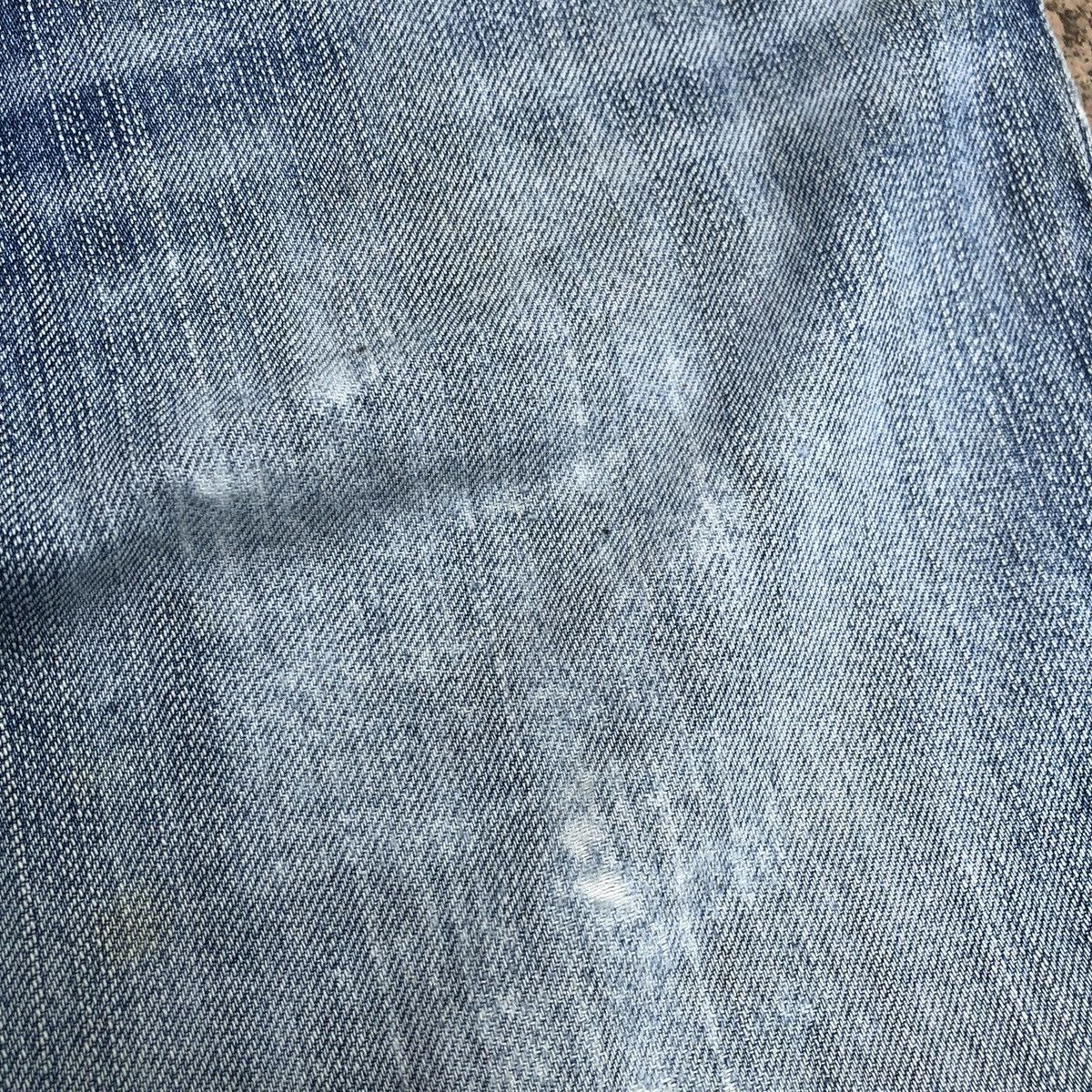 Vintage × Wrangler 🔥Rare🔥Wrangler W033 Stoned Wash Rips Distress Denim Pants Size US 29 - 8 Thumbnail