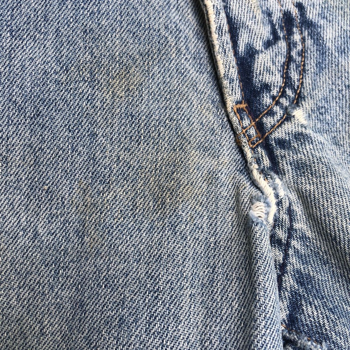 RRL Ralph Lauren × Ralph Lauren 🔥Trash🔥RRL Ralph Lauren Destroy Slay Rips Dirty Denim Pants Size US 35 - 11 Thumbnail