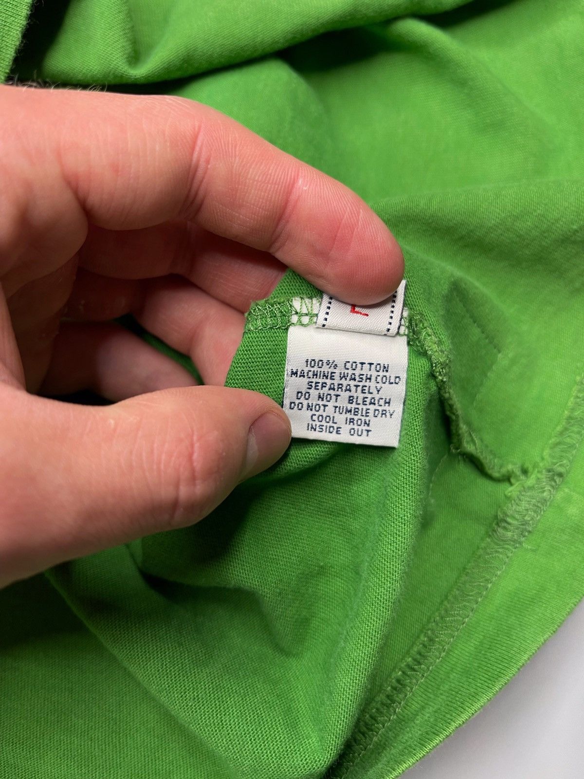 Evisu × Vintage Vintage Evisu Big Logo Green Tee Size US L / EU 52-54 / 3 - 7 Thumbnail