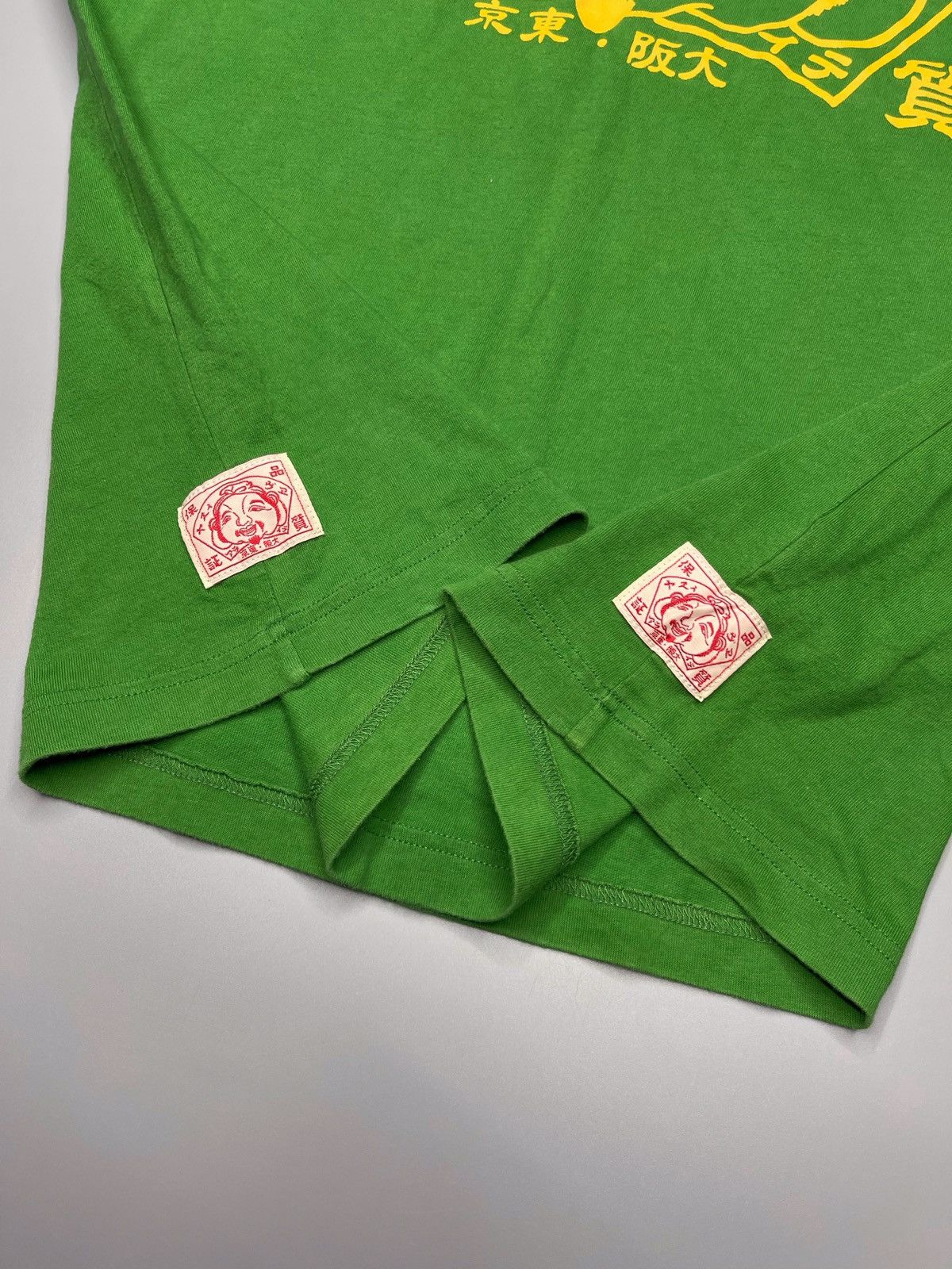 Evisu × Vintage Vintage Evisu Big Logo Green Tee Size US L / EU 52-54 / 3 - 5 Thumbnail