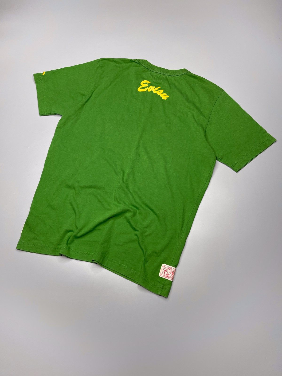 Evisu × Vintage Vintage Evisu Big Logo Green Tee Size US L / EU 52-54 / 3 - 9 Thumbnail