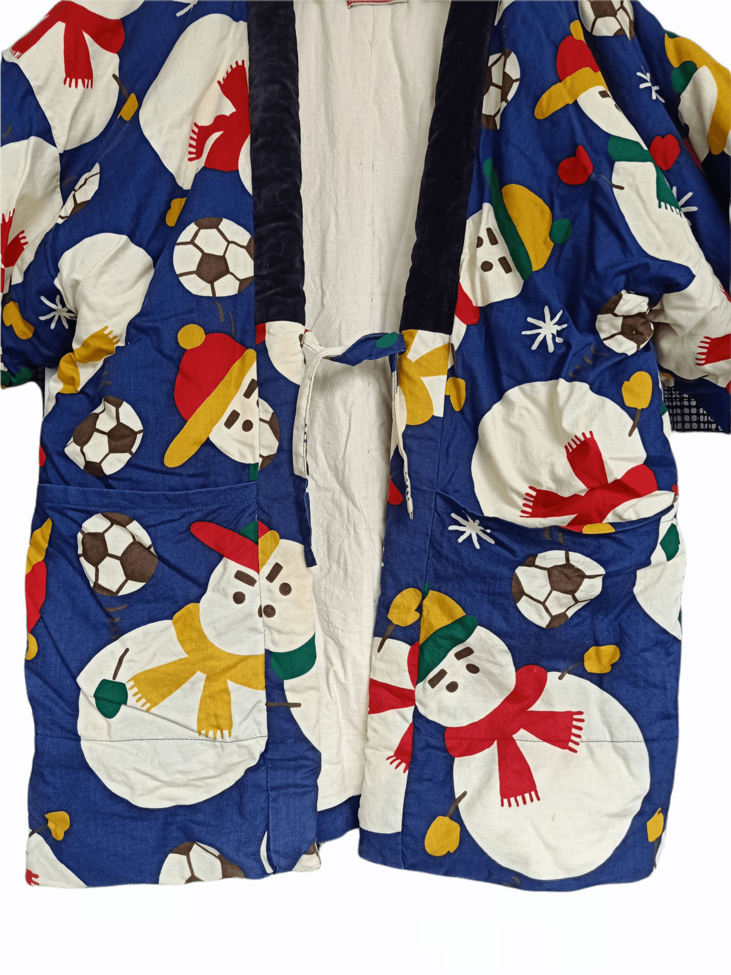 Japanese Brand Japanese Kimono FullPrint Snowman Size US L / EU 52-54 / 3 - 2 Thumbnail