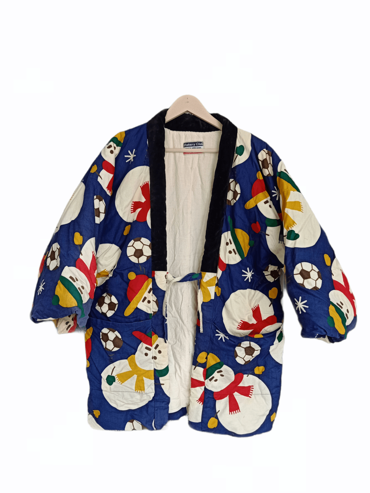 Japanese Brand Japanese Kimono FullPrint Snowman Size US L / EU 52-54 / 3 - 4 Thumbnail