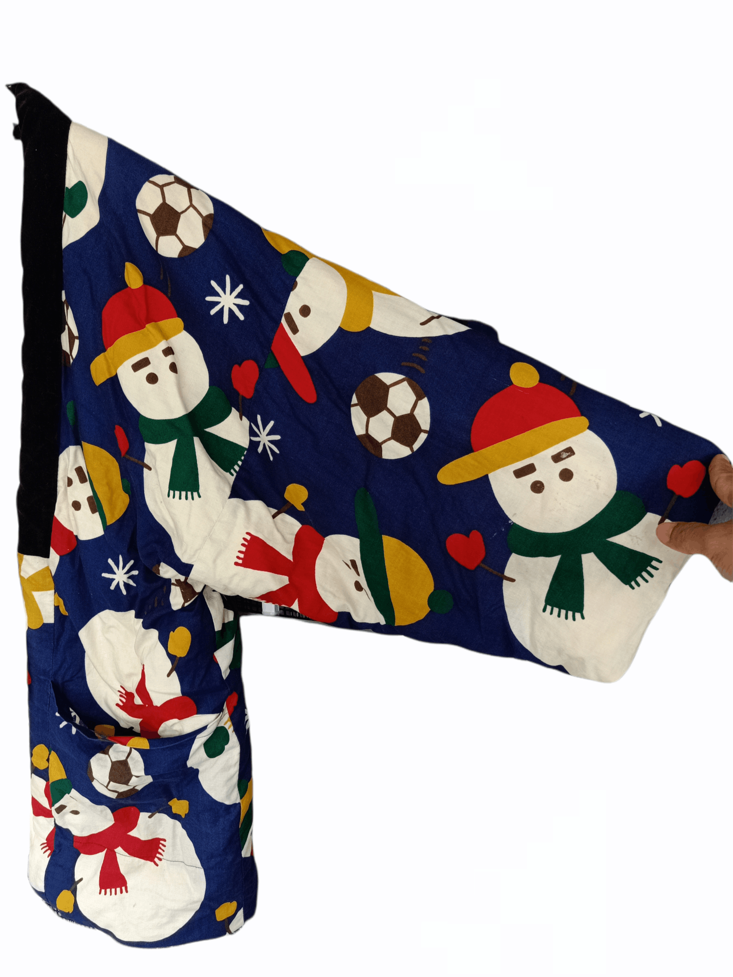 Japanese Brand Japanese Kimono FullPrint Snowman Size US L / EU 52-54 / 3 - 3 Thumbnail