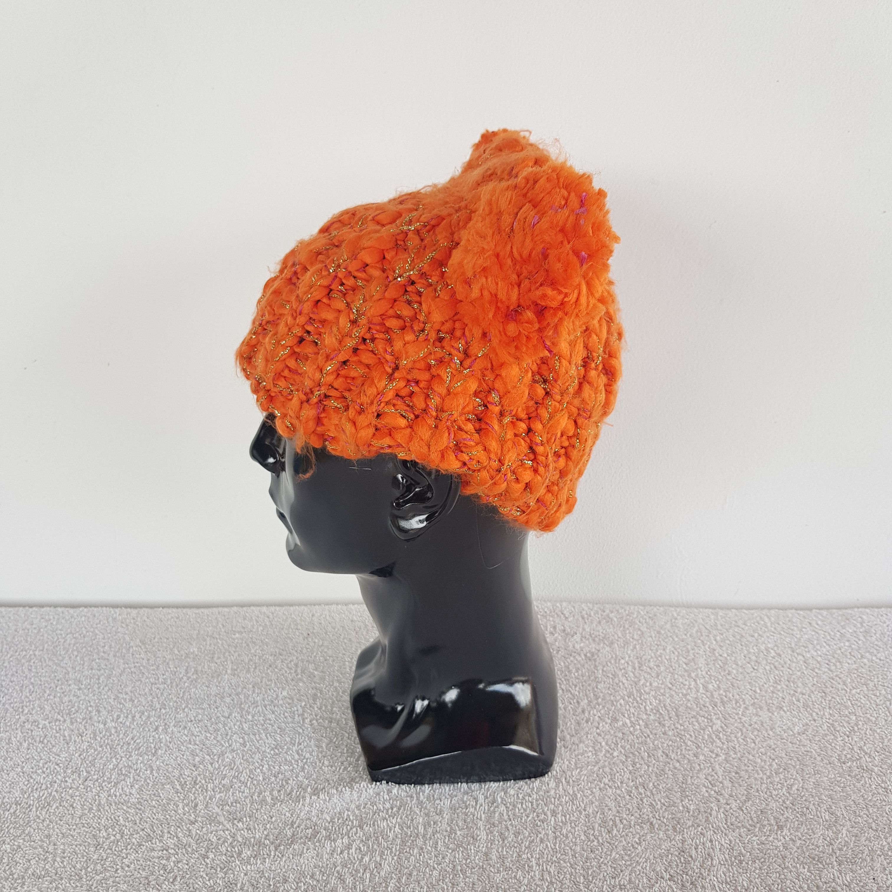 Japanese Brand × Vintage Unknown Japanese Beanie Pom Pom Cap Knitted Jose Wong Hats Size ONE SIZE - 6 Thumbnail