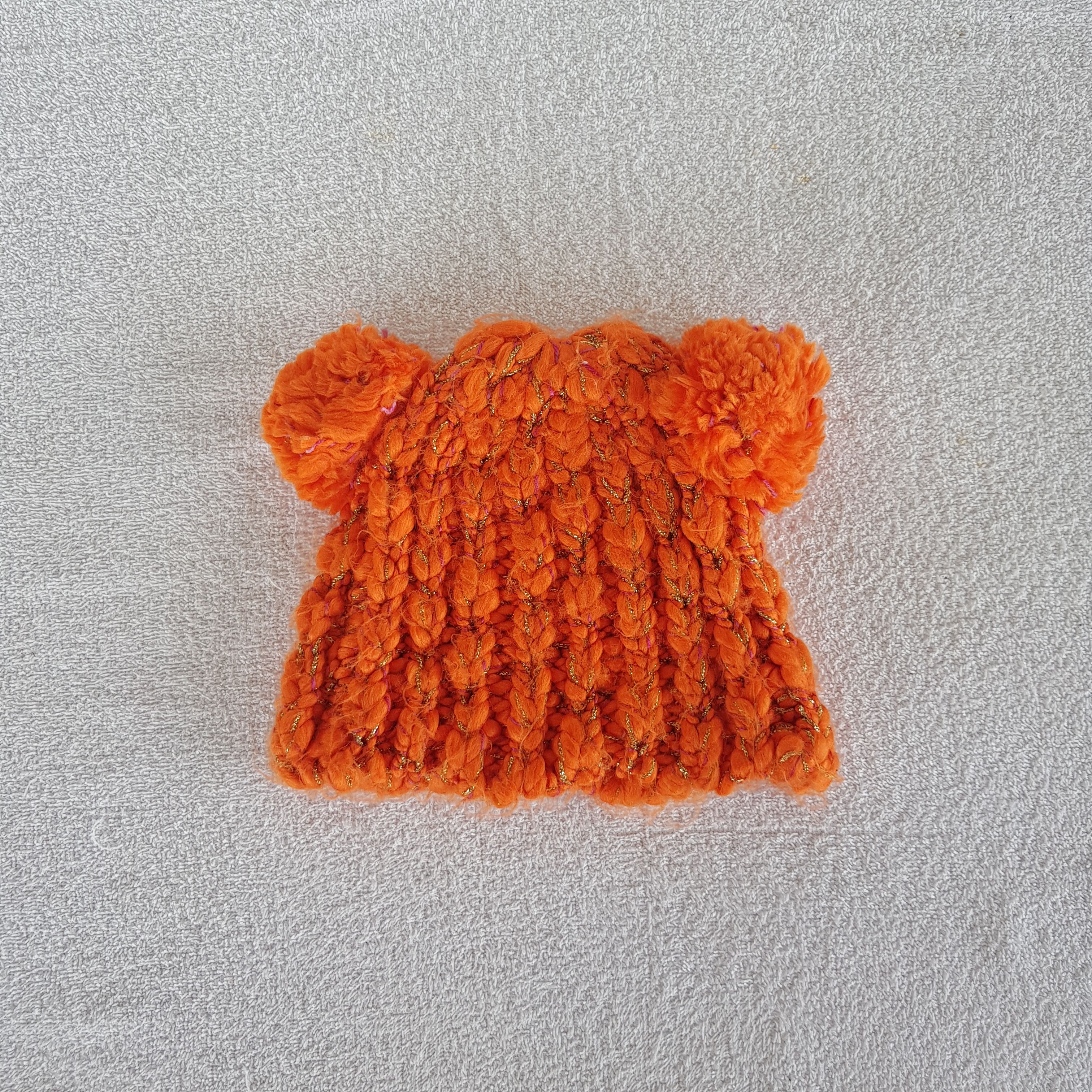 Japanese Brand × Vintage Unknown Japanese Beanie Pom Pom Cap Knitted Jose Wong Hats Size ONE SIZE - 7 Thumbnail