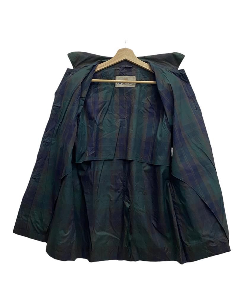 Aquascutum 🔥VINTAGE AQUASCUTUM PLAID GREEN NYLON BUTTON JACKET Size US M / EU 48-50 / 2 - 2 Thumbnail