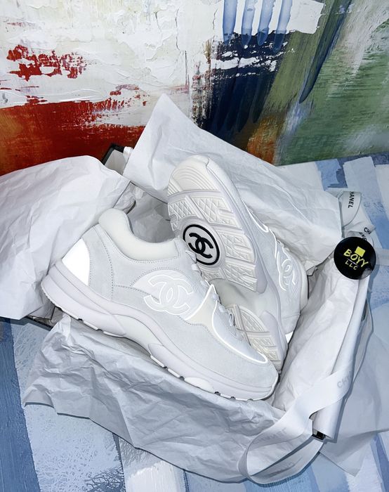 Chanel hot sale reflective sneakers