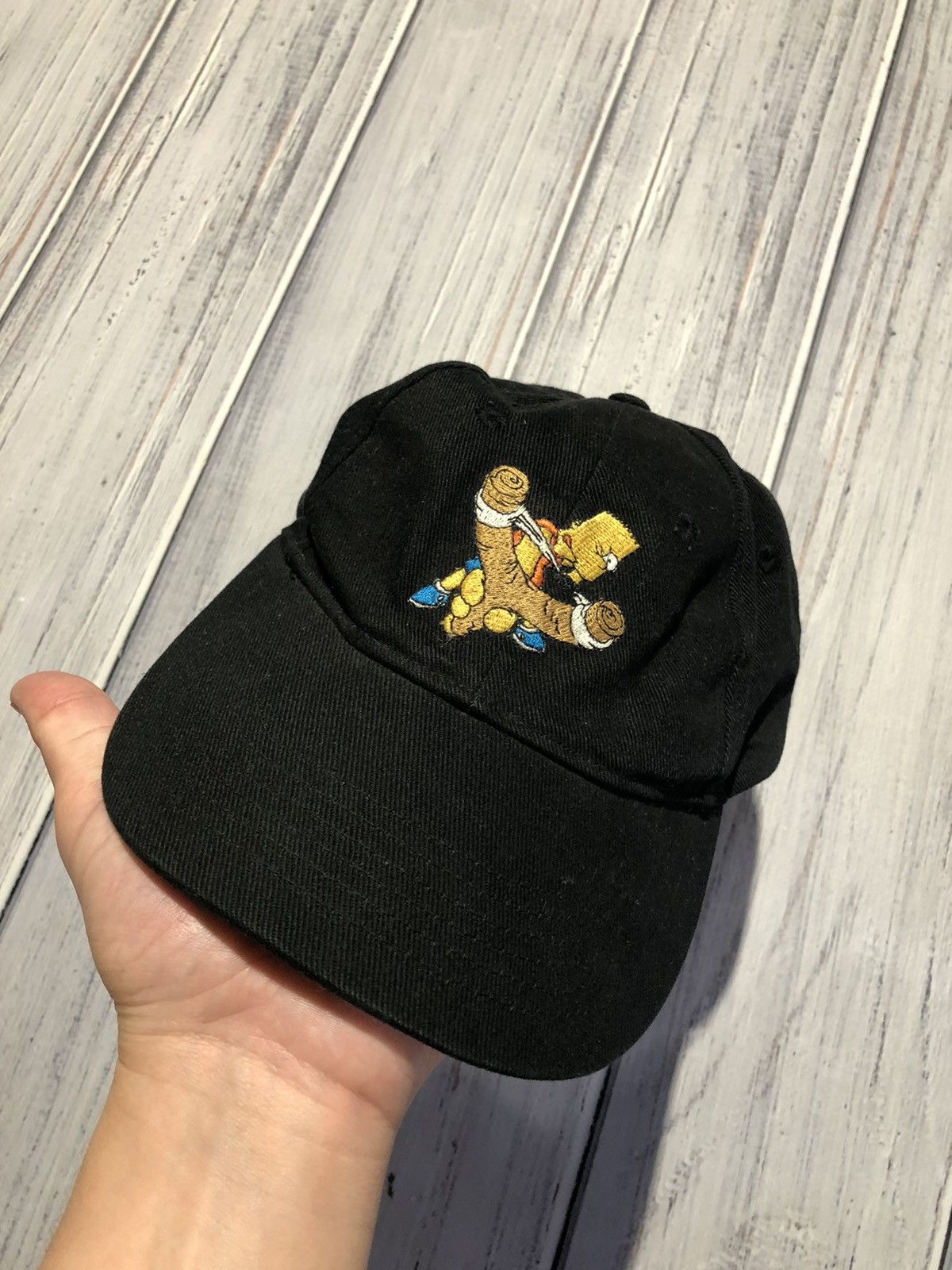 The Simpsons Vintage The Simpson 2000 Cap Hat Bart Simpson Movie Black Size ONE SIZE - 1 Thumbnail