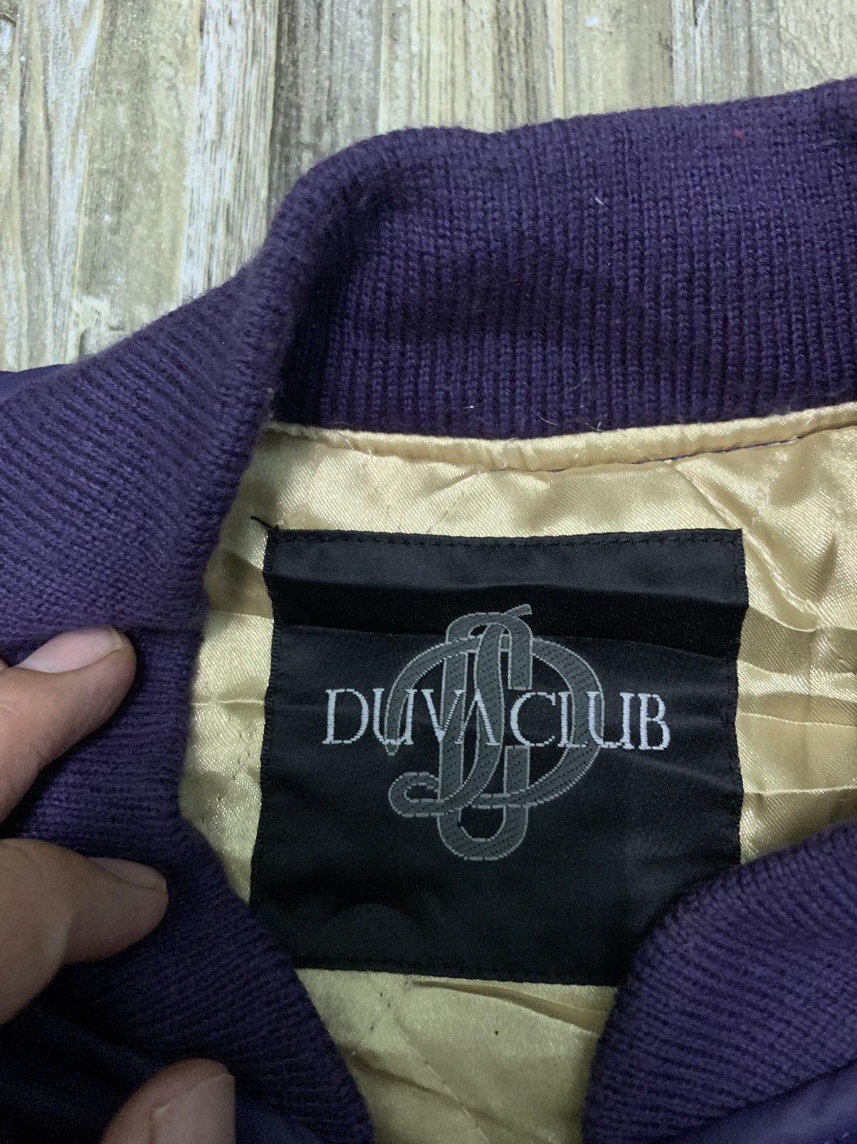 Japanese Brand Nice Duva Club Bomber Jacket Size US XL / EU 56 / 4 - 7 Thumbnail