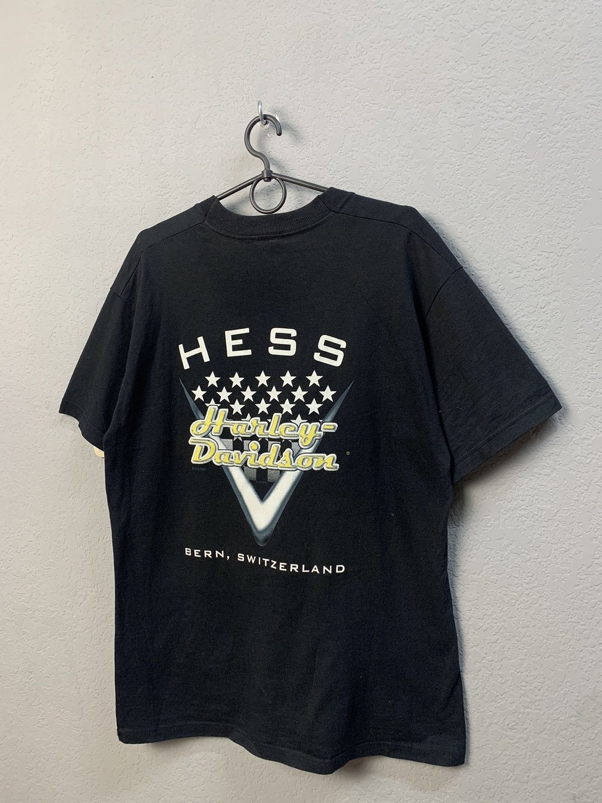 Harley Davidson × Vintage Vintage Y2K HARLEY DAVIDSON RARE FADED TEE Size US M / EU 48-50 / 2 - 5 Thumbnail