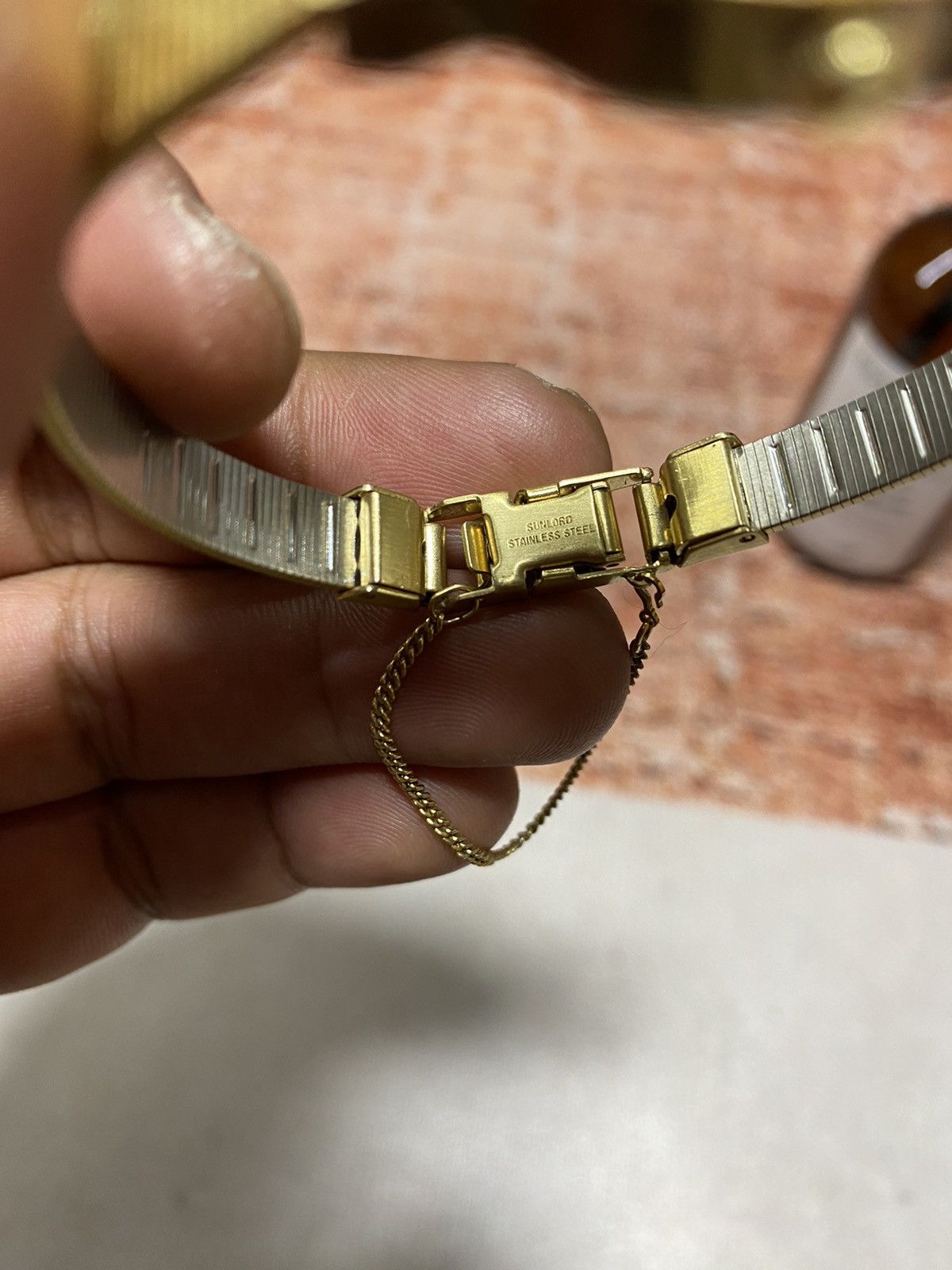 Japanese Brand × Vintage VINTAGE SUNLORD PLAYTH BANGLE WATCH Size ONE SIZE - 3 Thumbnail