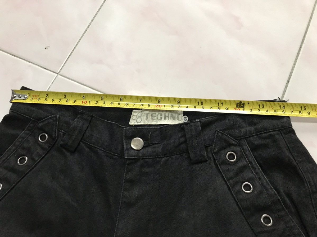 Japanese Brand Pechno Tactical Cargo Parachute Punk Pants Size US 29 - 11 Thumbnail