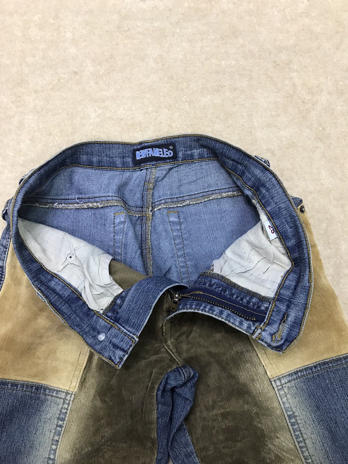Japanese Brand Japanese brand x Newfamelleo Patchwork Denim Size 28x28 Size 28" / US 6 / IT 42 - 3 Thumbnail