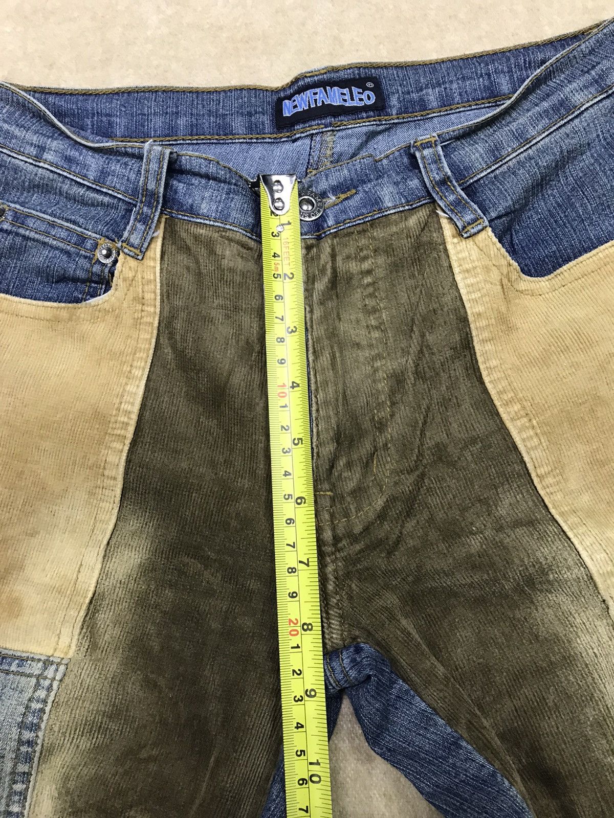 Japanese Brand Japanese brand x Newfamelleo Patchwork Denim Size 28x28 Size 28" / US 6 / IT 42 - 7 Thumbnail