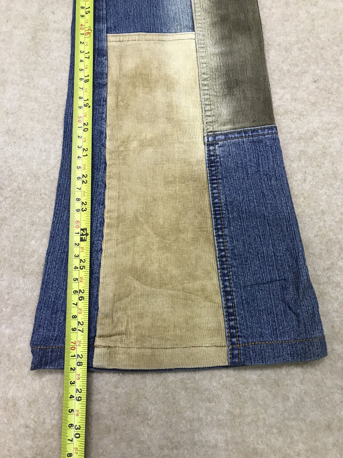 Japanese Brand Japanese brand x Newfamelleo Patchwork Denim Size 28x28 Size 28" / US 6 / IT 42 - 11 Thumbnail