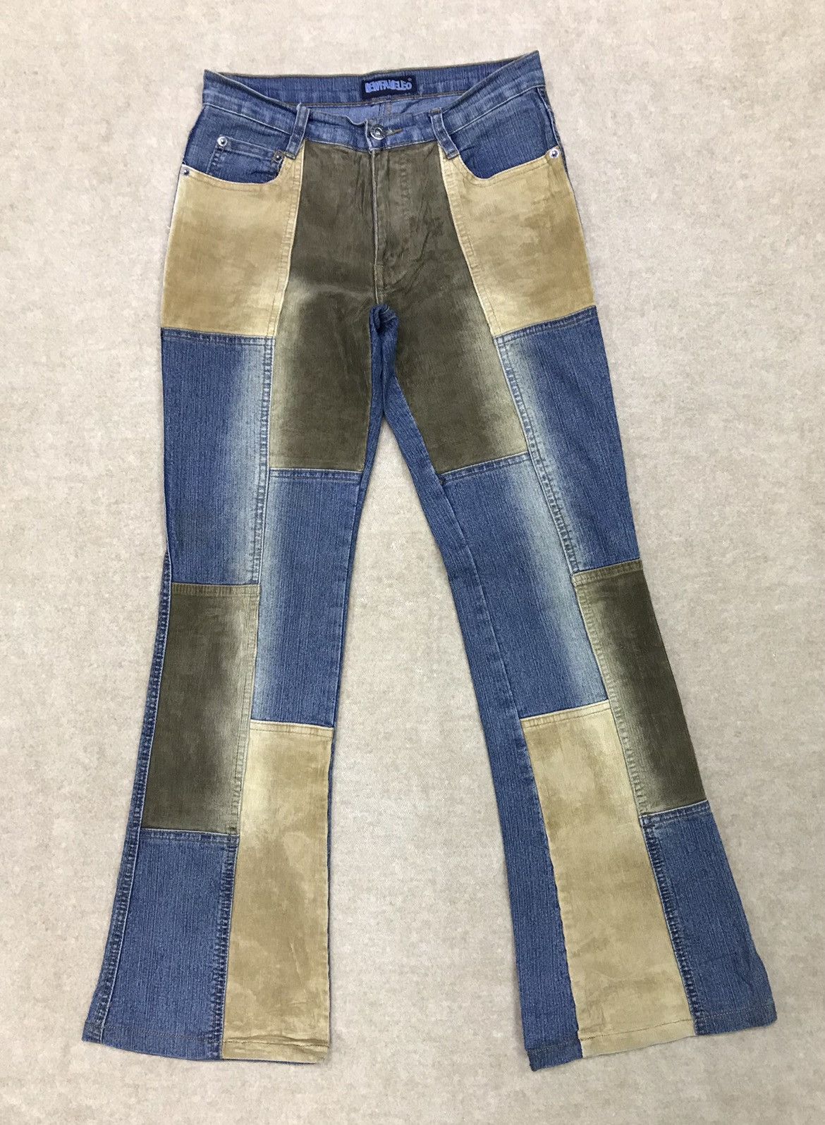 Japanese Brand Japanese brand x Newfamelleo Patchwork Denim Size 28x28 Size 28" / US 6 / IT 42 - 1 Thumbnail