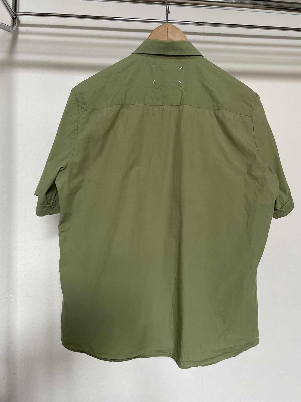 Maison Margiela Maison Margiela Short Sleeve Shirt Tech Cotton Size US XS / EU 42 / 0 - 2 Thumbnail